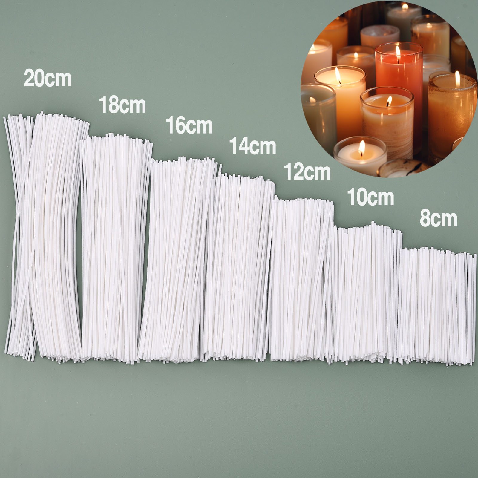 Candle Making Instructions - Juego de mechas de vela de