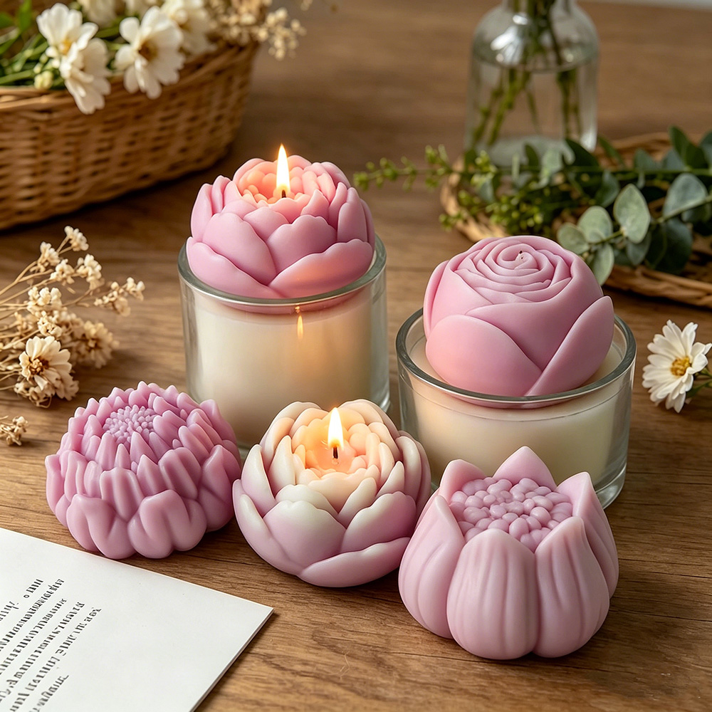 Candle Making Party - Molde de Silicona 3D con Forma