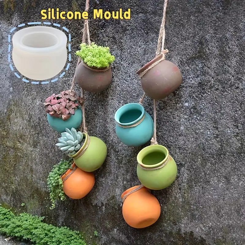 Candle Making Equipment - Moldes de silicona para macetas, moldes