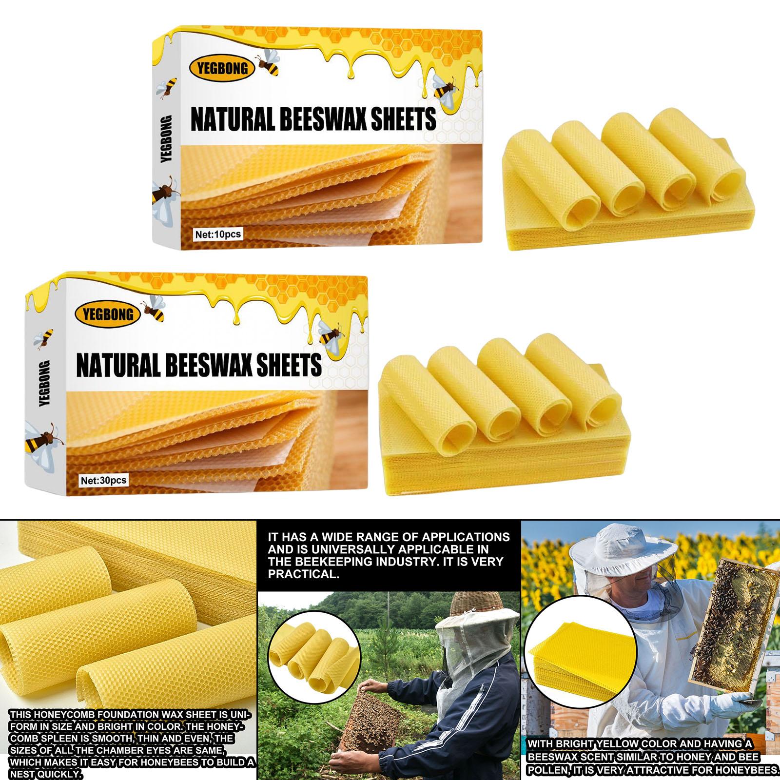 Hojas de cera de abejas, hojas - Candle Making Wax reseña y precio
