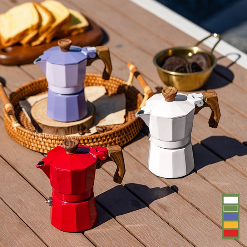 Cafetera Moka de una taza, caf - Pour Pot Aluminum reseña y precio