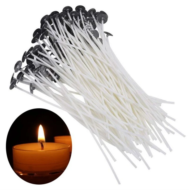 100 unids/set mechas de vela c - Candle Making Instructions reseña y precio
