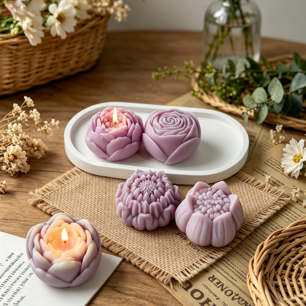 Molde de Silicona 3D con Forma - Candle Making Party reseña y precio