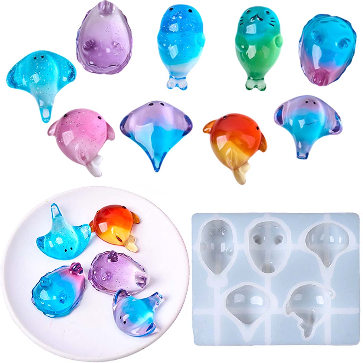 Molde de silicona 3D de rayo m - Candle Making Equipment reseña y precio