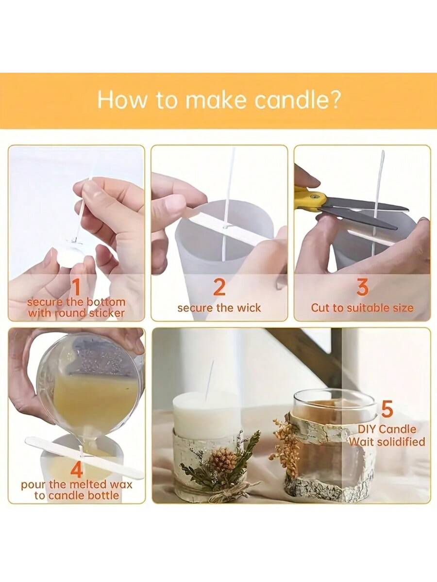 Juego de suministros para fabr - Candle Making Instructions reseña y precio
